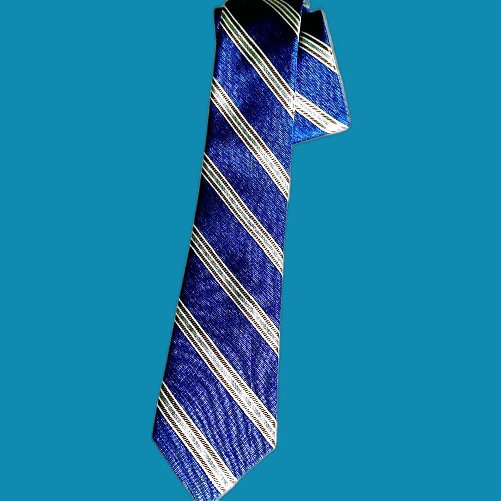 Joseph Abboud Blue Striped Tie